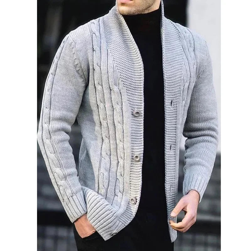 Sweater Men's Long-sleeved Zipper Sweater