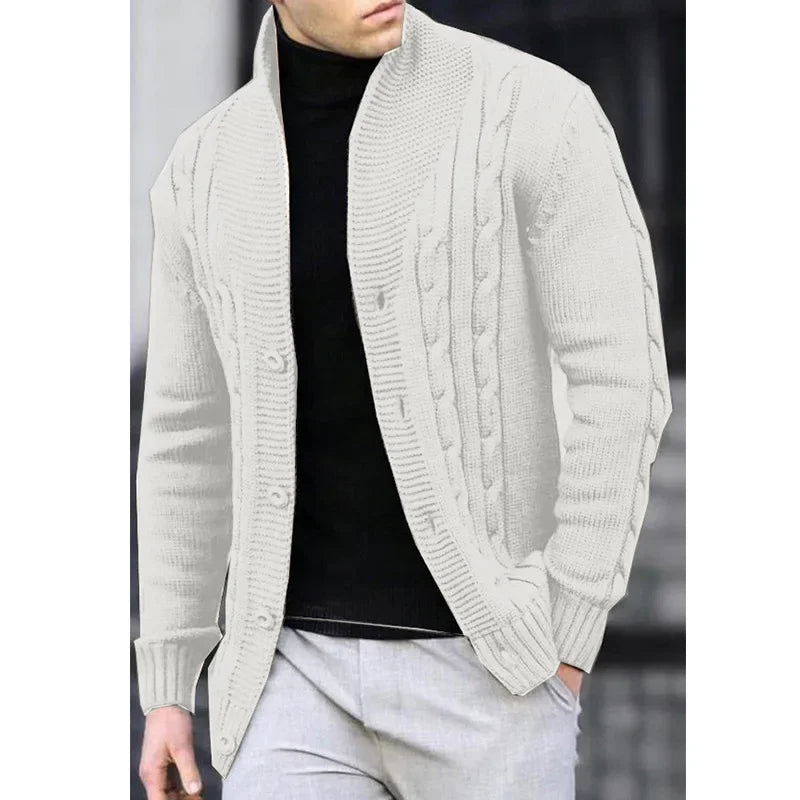 Sweater Men's Long-sleeved Zipper Sweater